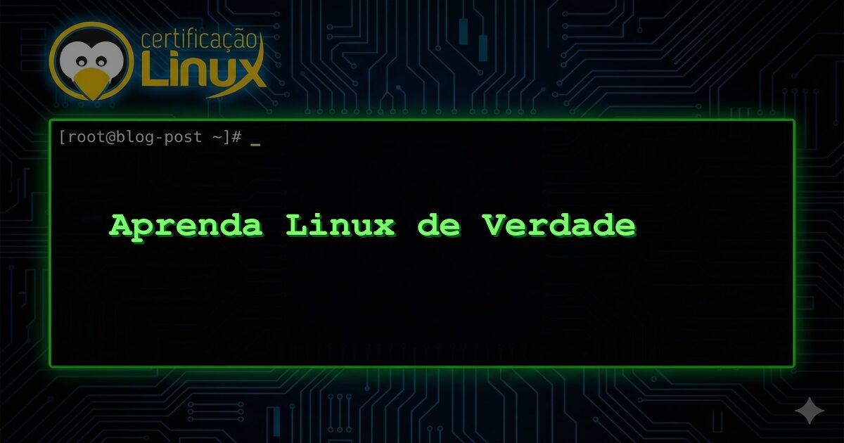 Aprenda Linux de Verdade