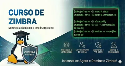 Zimbra Mail Server — Administração Profissional de E-mail Corporativo